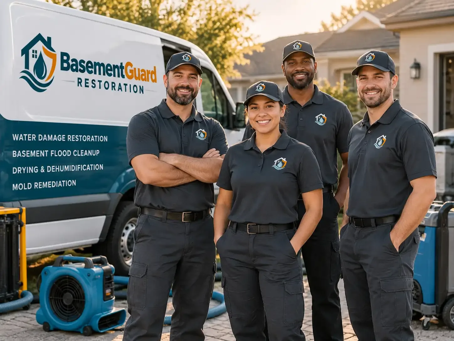 Basement Water Damage Restoration company in Esmond, ND